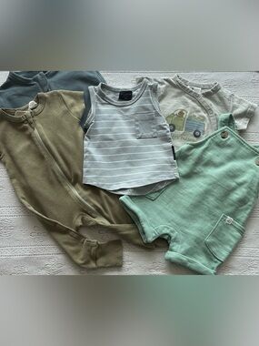 Baby Bundle 3–6M | Organic Cotton + Little Bipsy Set